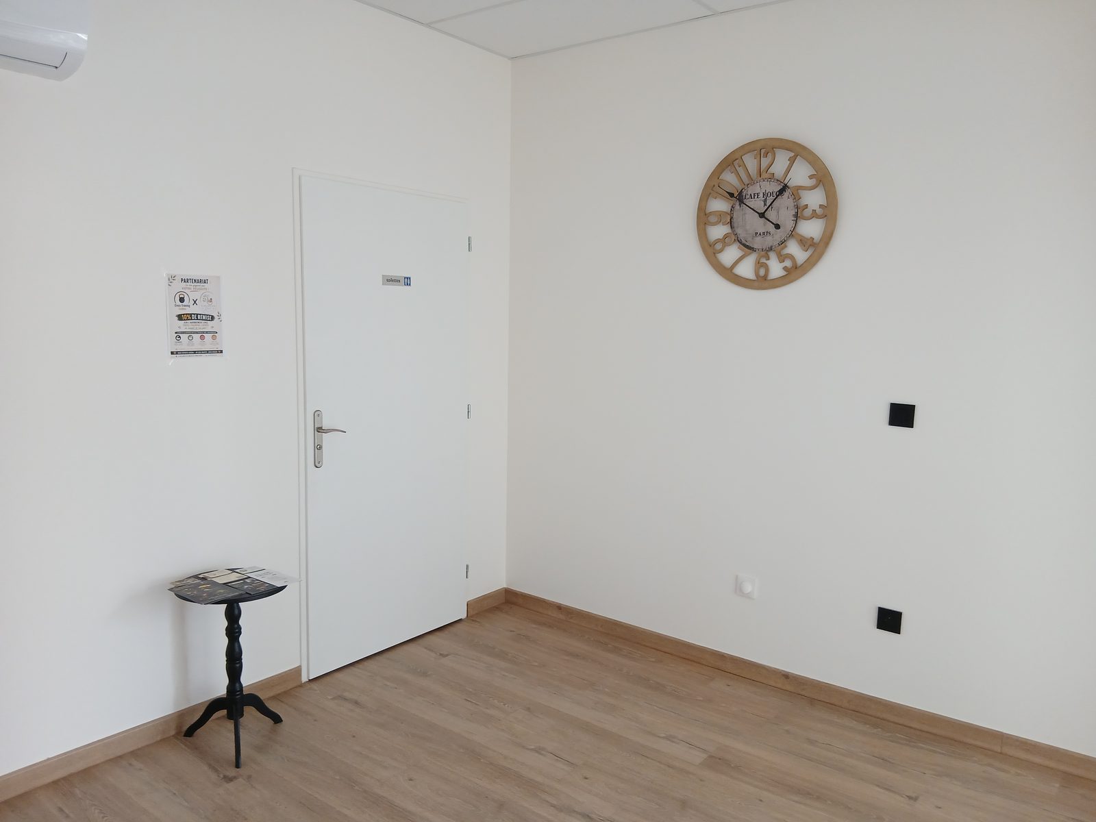 Espace d’accueil du cabinet à Loches